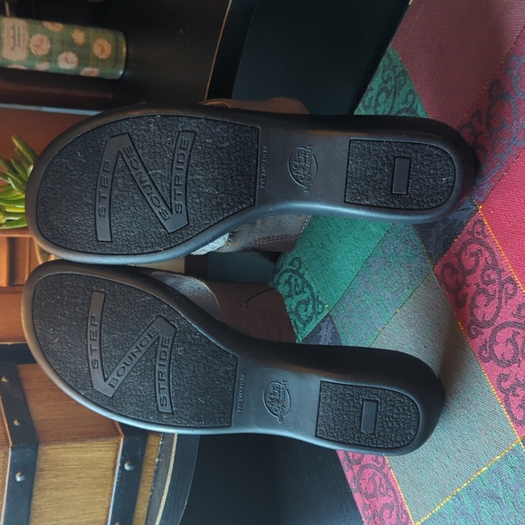 Life Stride Triumph sandals slip on grey Women's 7.5 W comfort NEW NWB - Picture 5 of 12